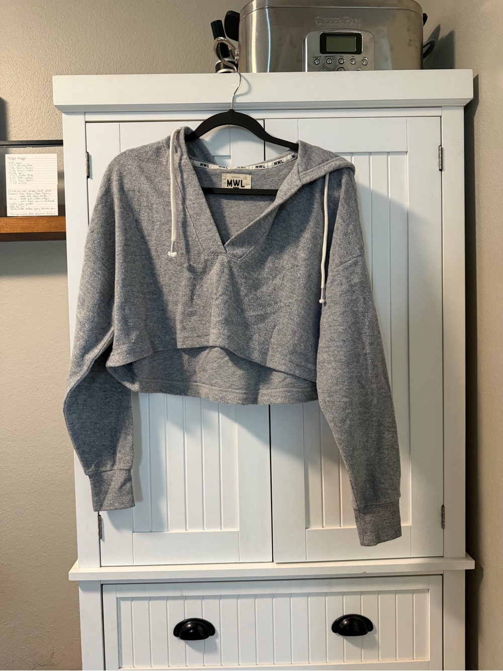 Madewell Cropped Hoodie